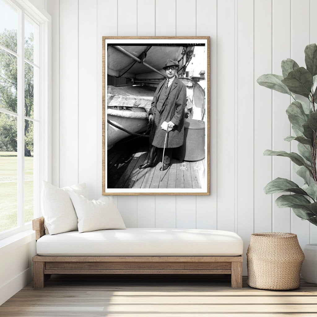 Early 20th Century American Music Maestro Portrait