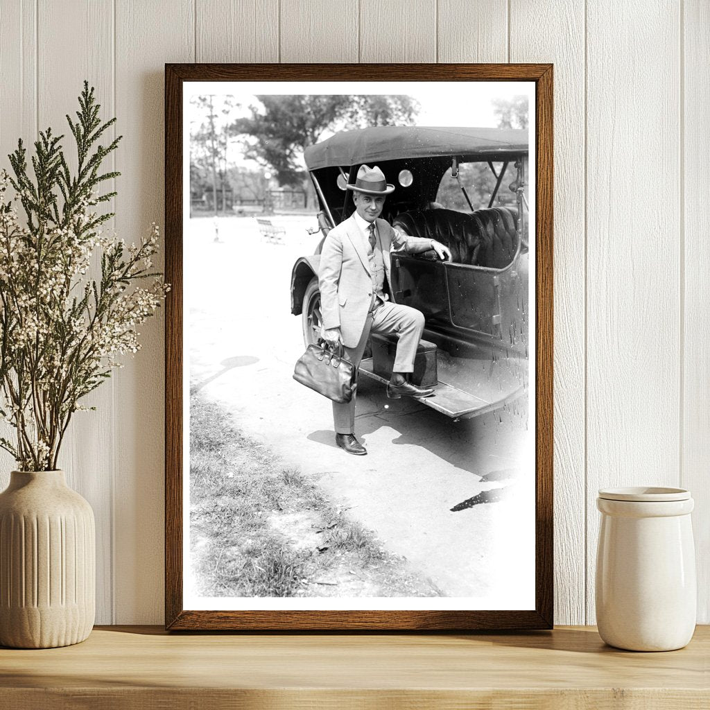 1920s Era Portrait of an Influential Figure