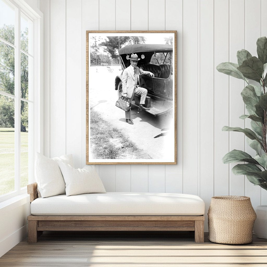 1920s Era Portrait of an Influential Figure