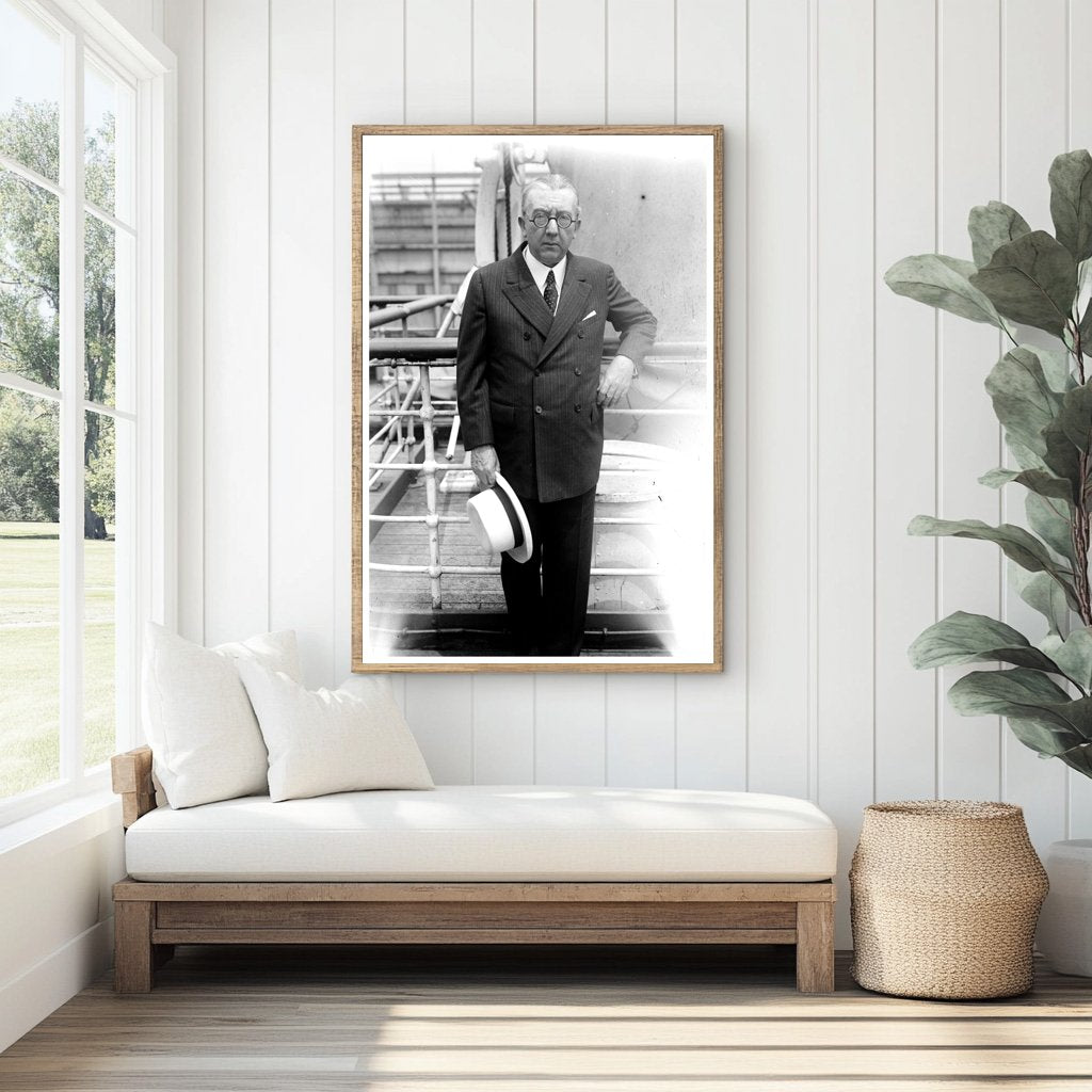 1920s Business Visionary: A.B. Houghton Portrait