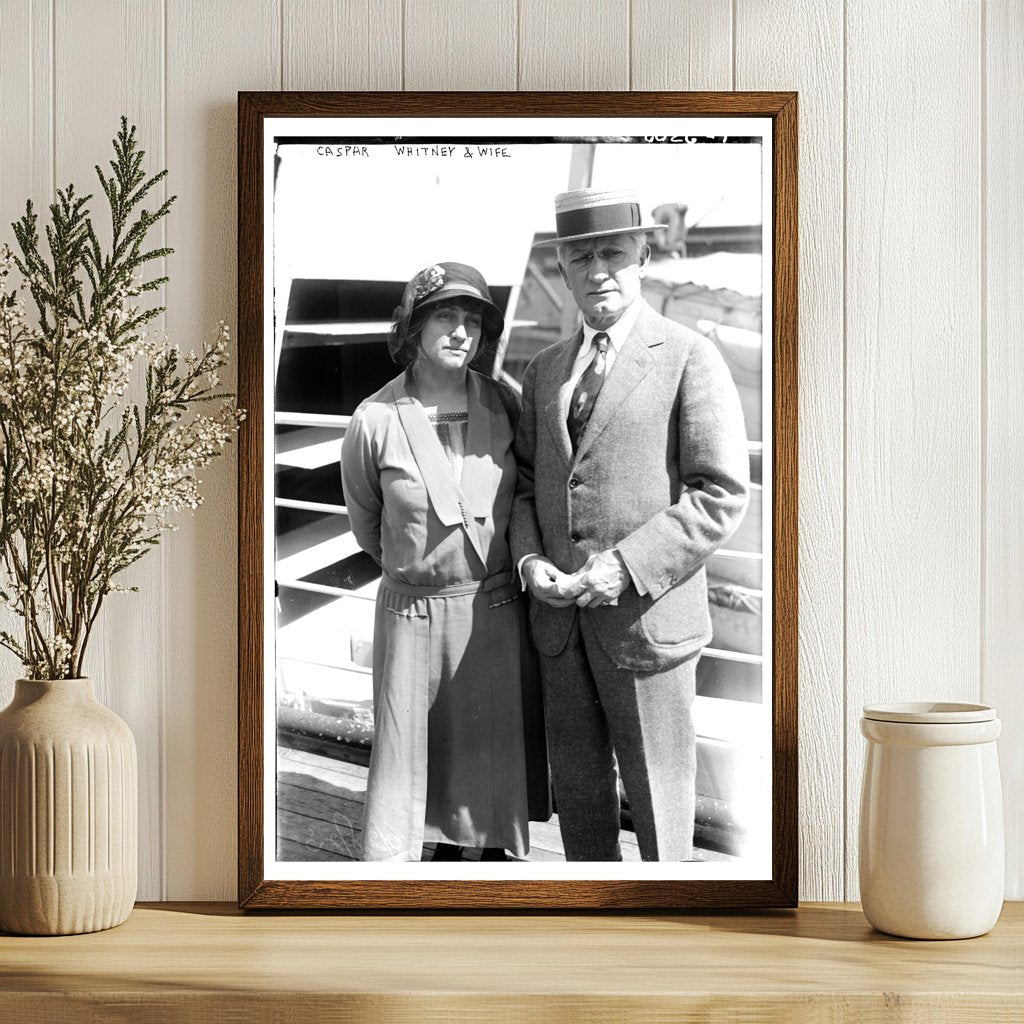 1920s Vintage Portrait of a Stylish Couple