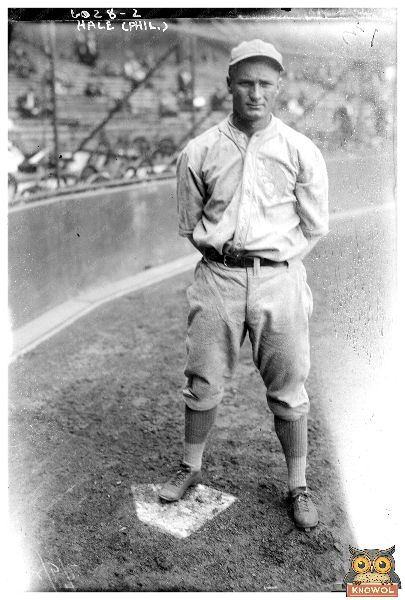 1923 Vintage Photo of Sammy Hale: Baseball Legend