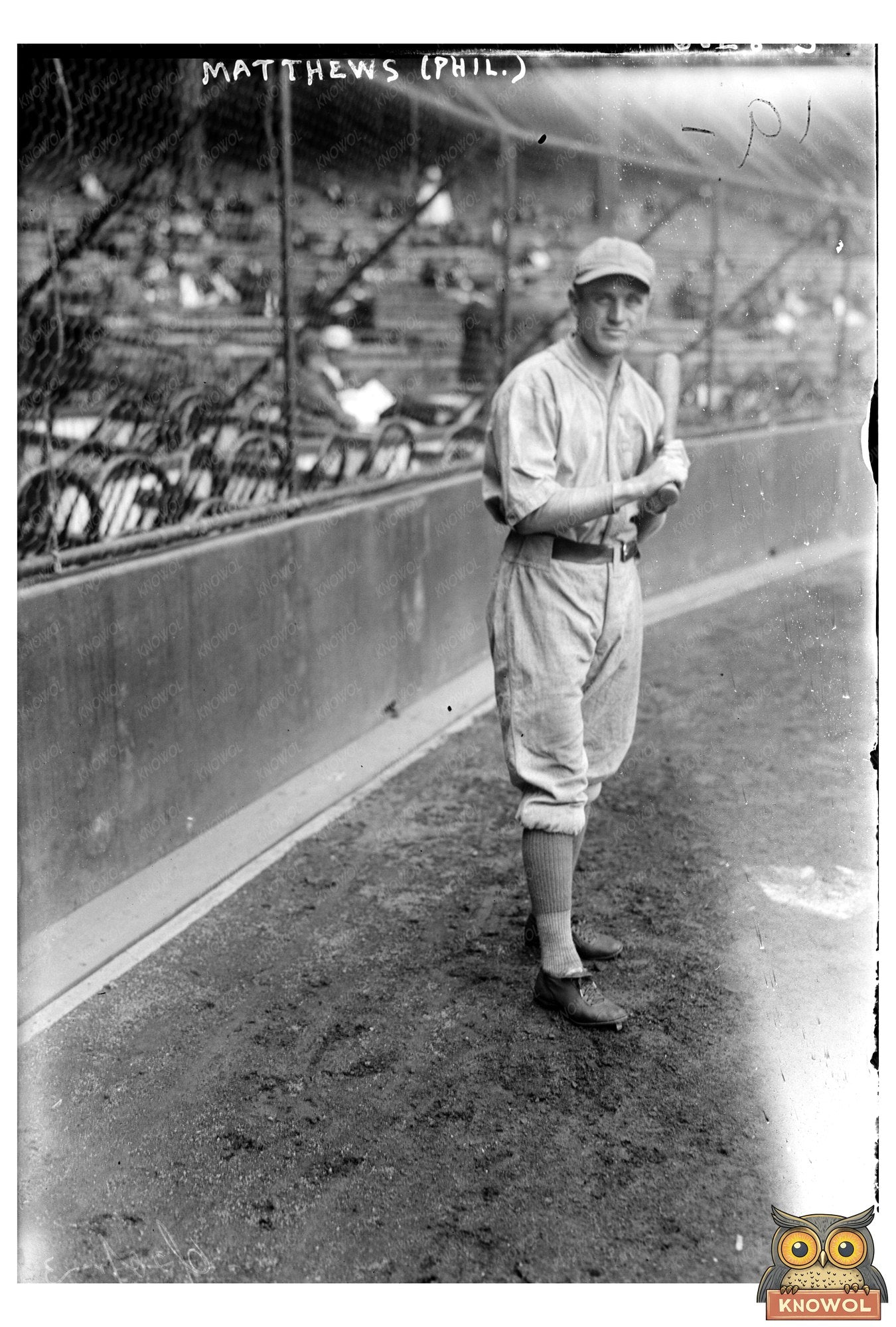 1923 Philadelphia Athletics Star Player Portrait