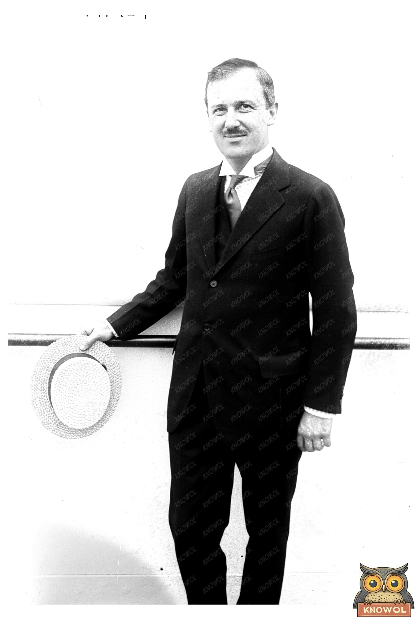 1920s Portrait of a Notable Historical Figure