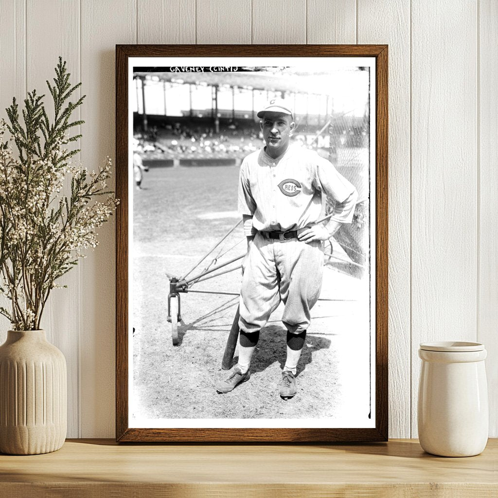 1923 Cincinnati Reds Infielder James Caveney Photo