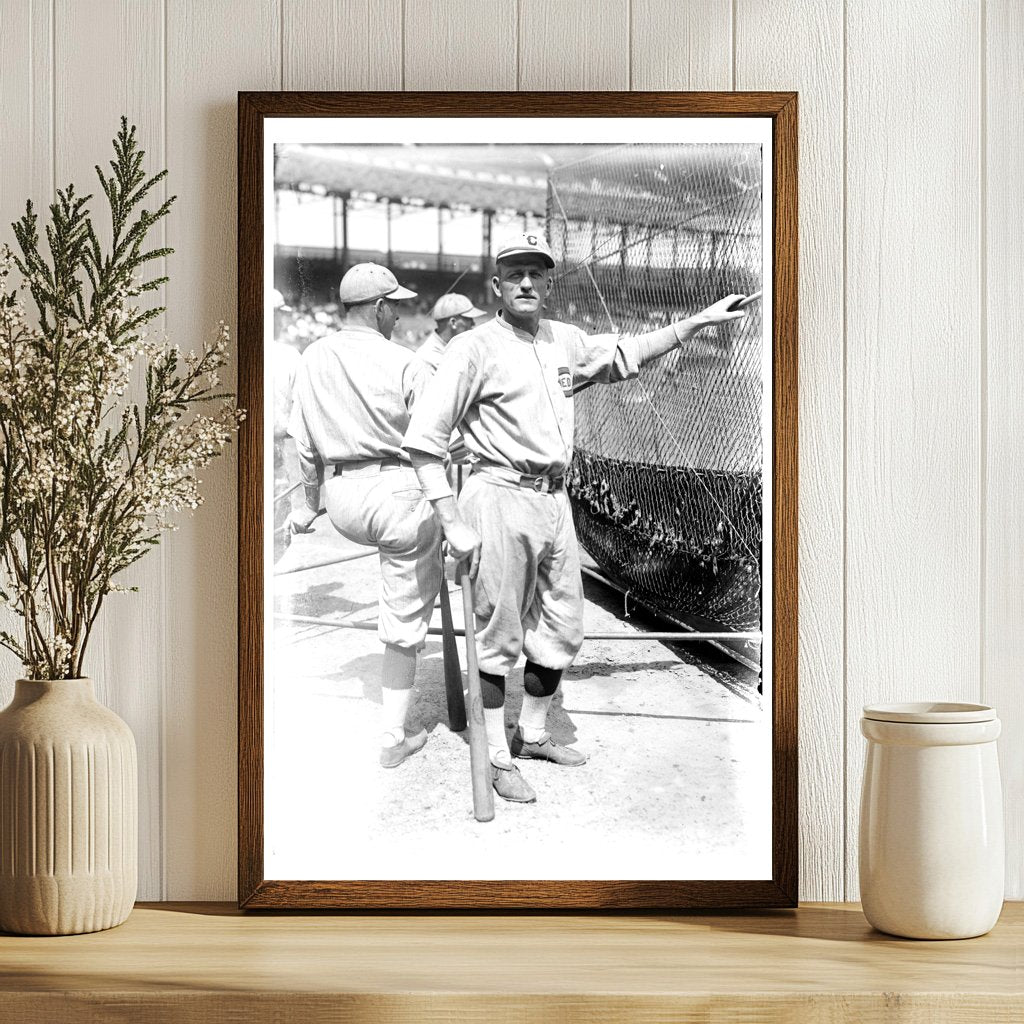 1923 Cincinnati Reds Star First Baseman Portrait