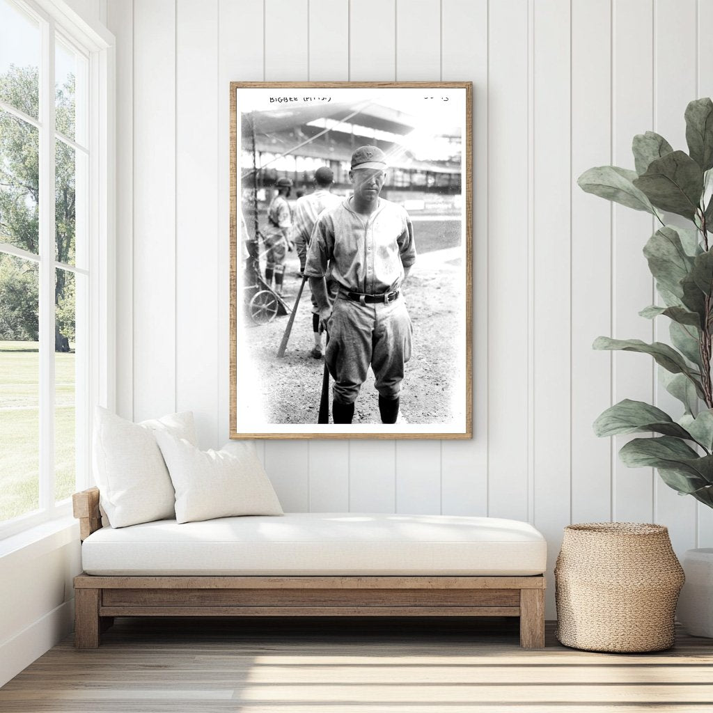 1924 Pittsburgh Baseball Star in Action