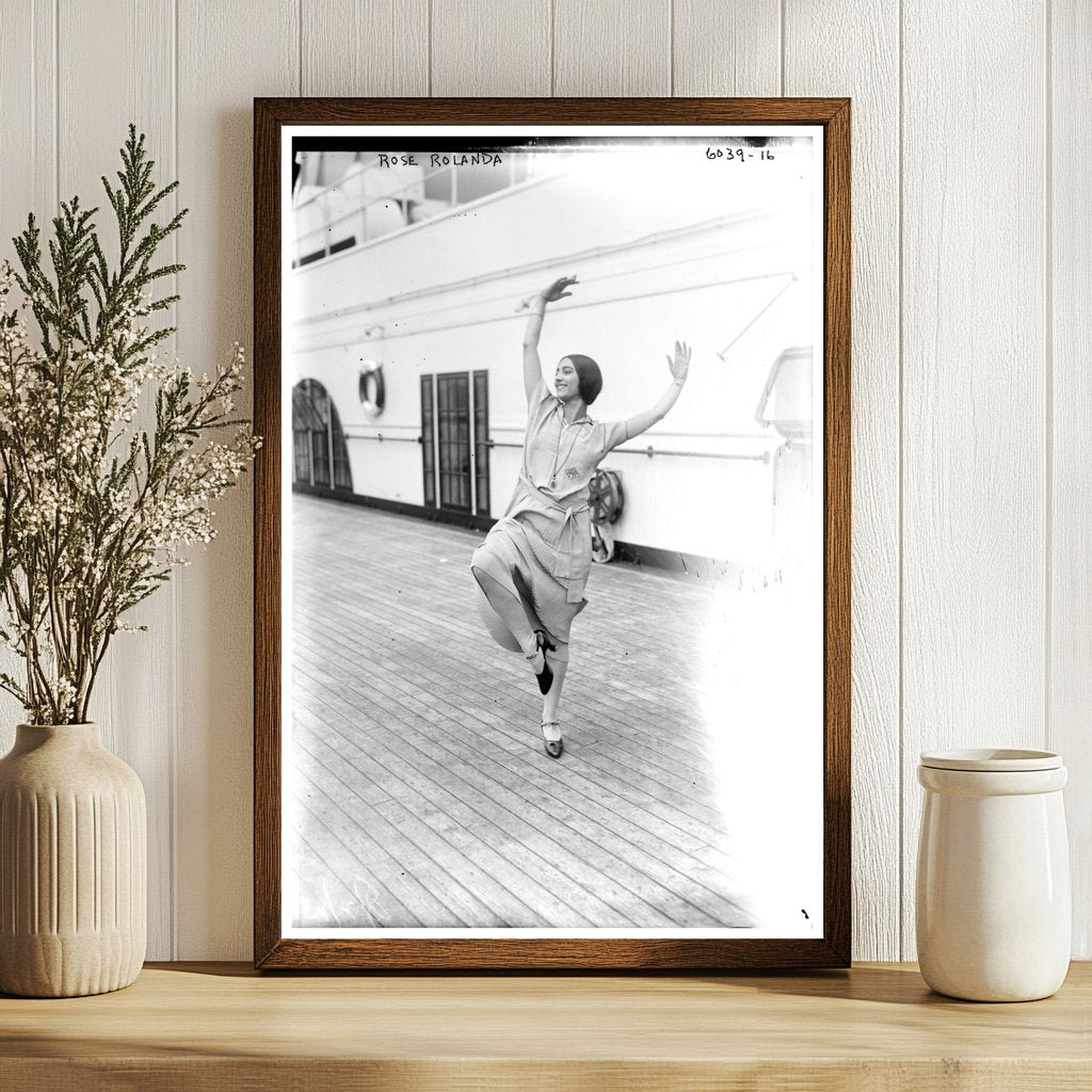 1920s Vaudeville Star: Portrait of Rose Rolanda