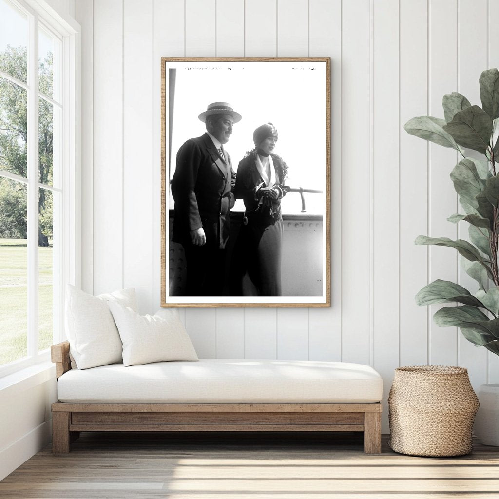 1923 Elegant Portrait of Vanderbilt Couple