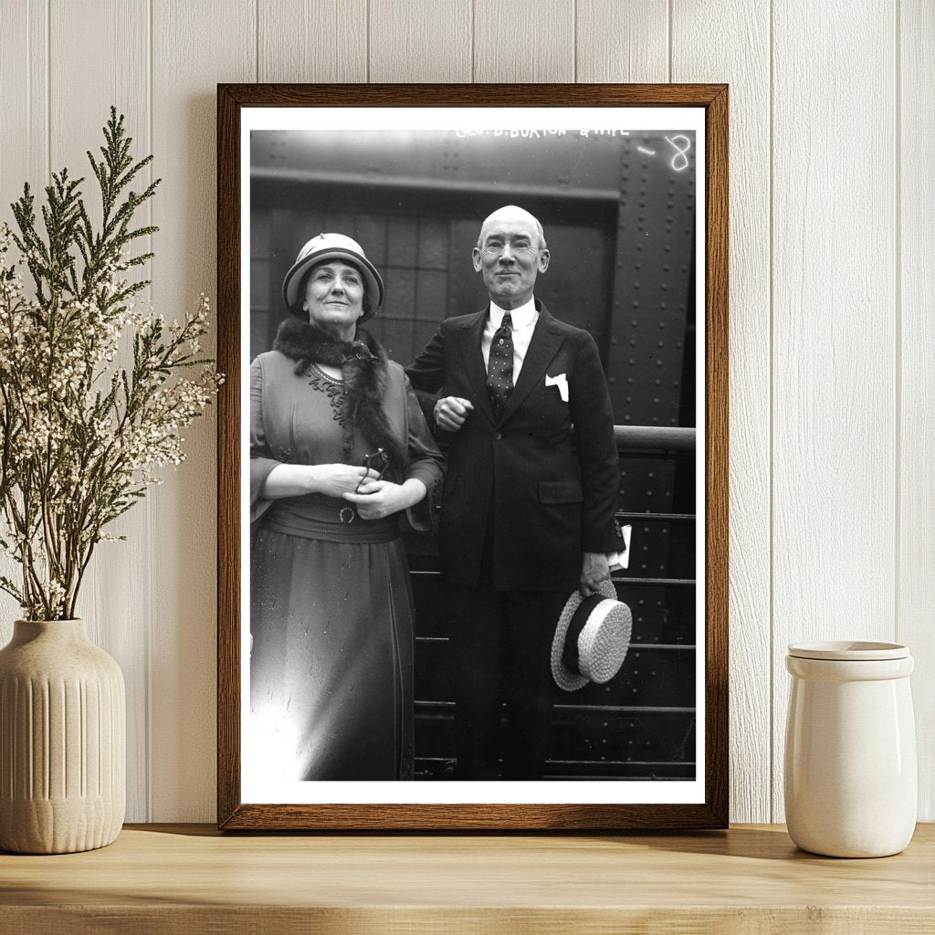 1920s Vintage Portrait of a Stylish Couple