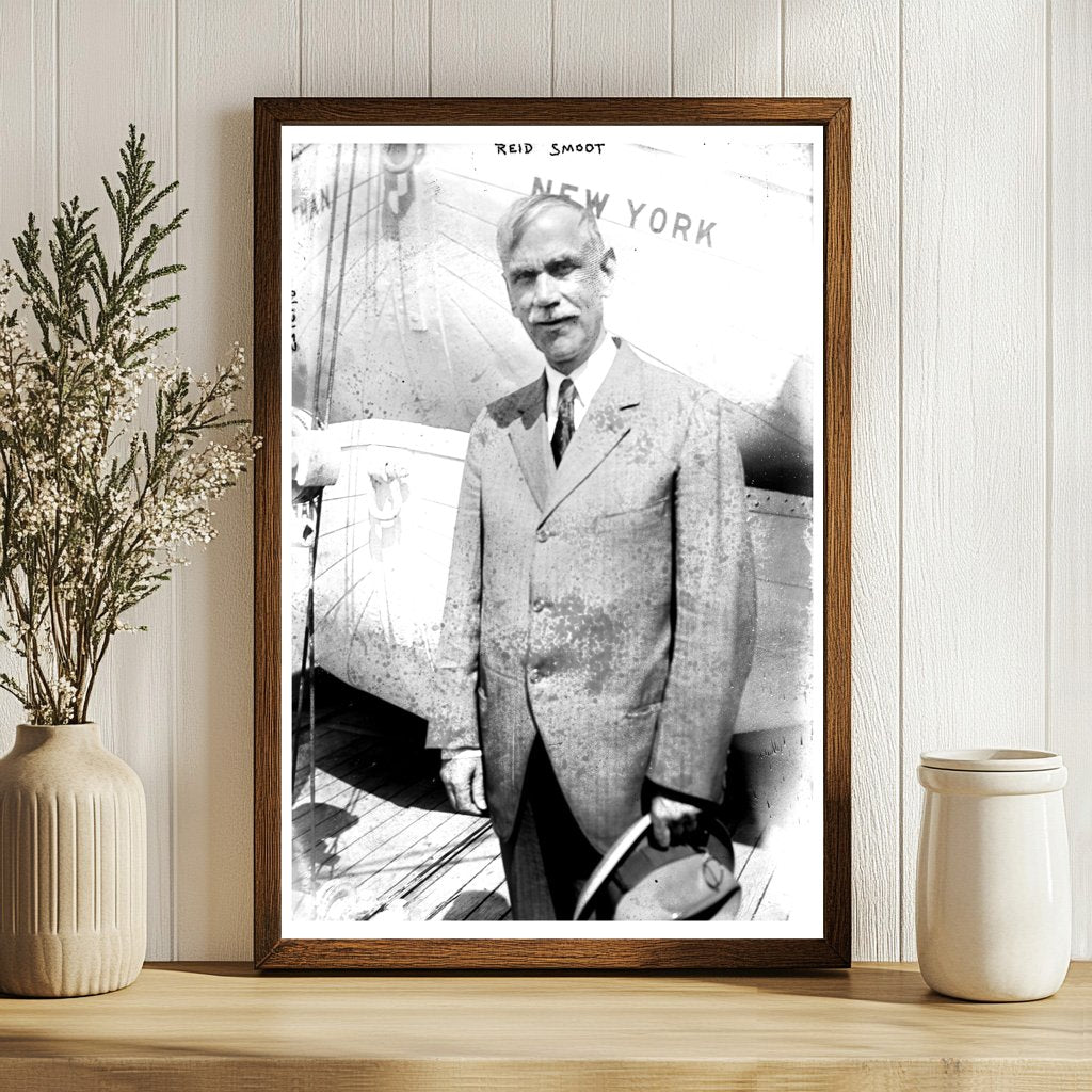 Early 20th Century Political Figure: Reid Smoot