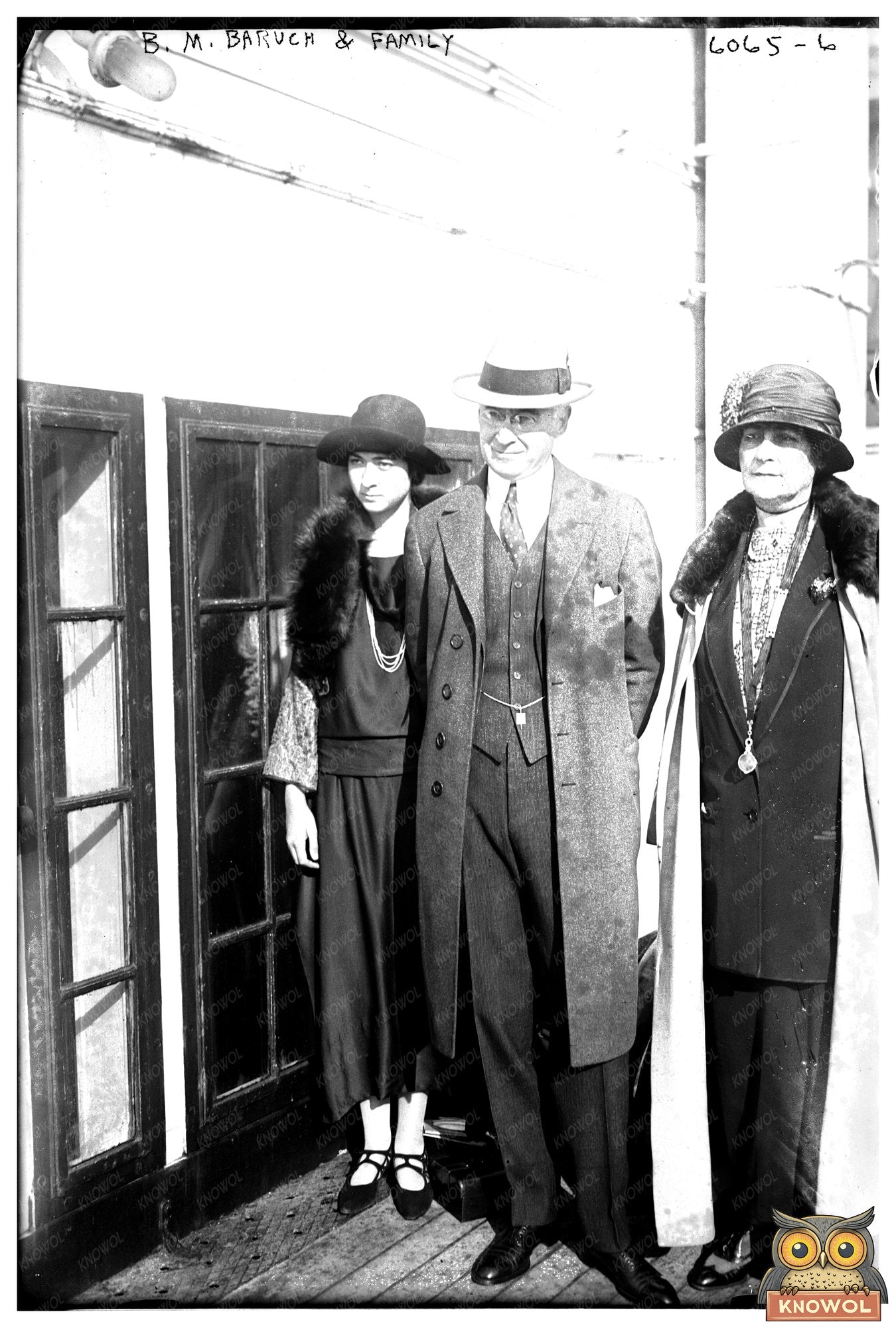 Early 20th Century Family Portrait of B.M. Baruch