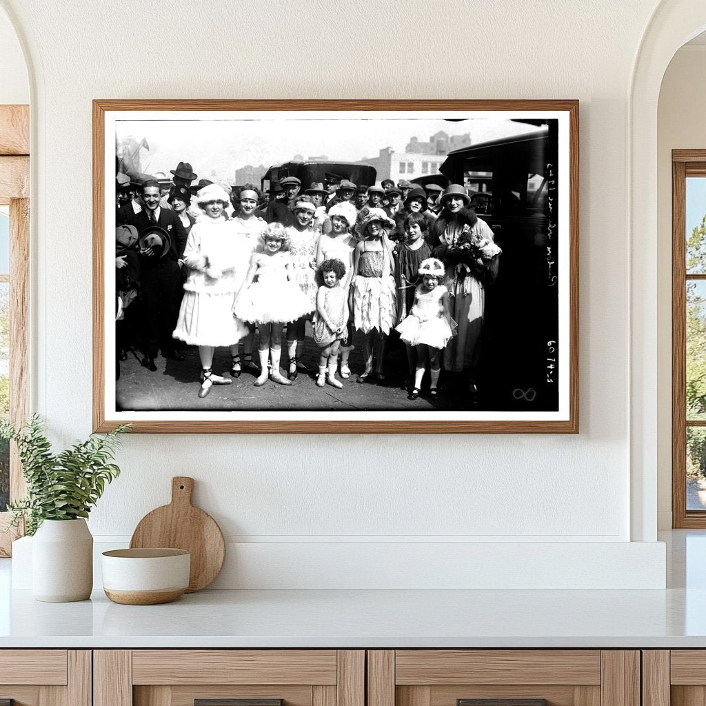 Historic Welcome of Ballerina Anna Pavlova, 1923