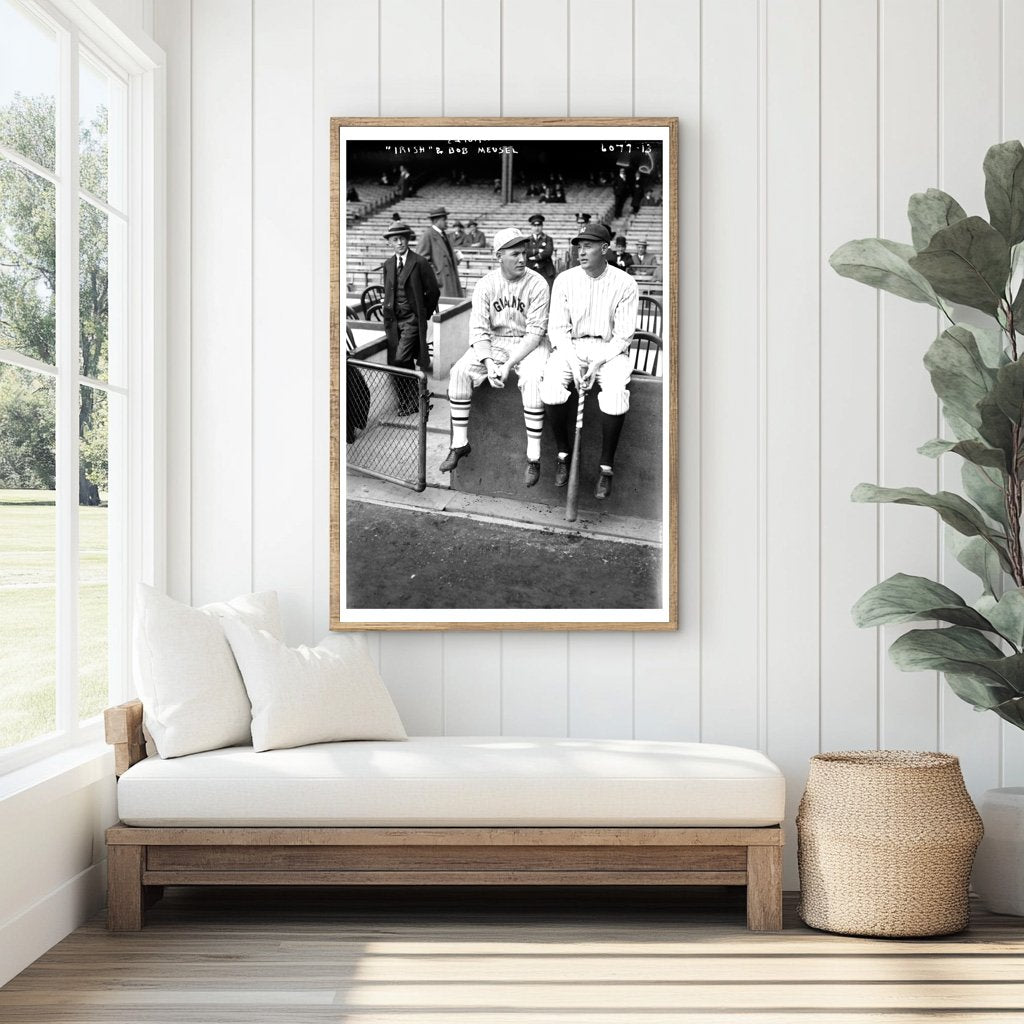 1923 Baseball History: Meusel Brothers in Action