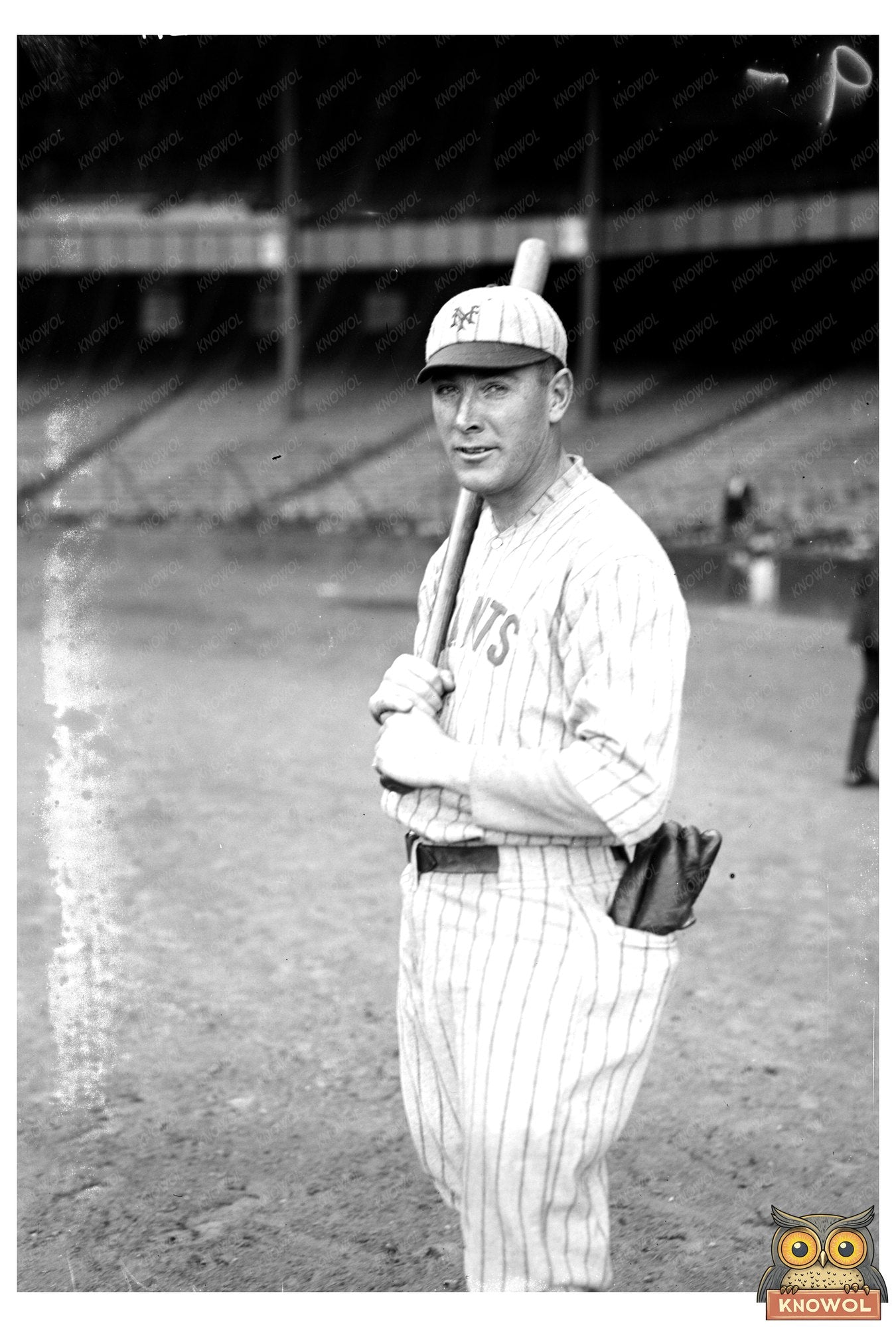 1923 New York Giants Star: Emil Meusel in Action