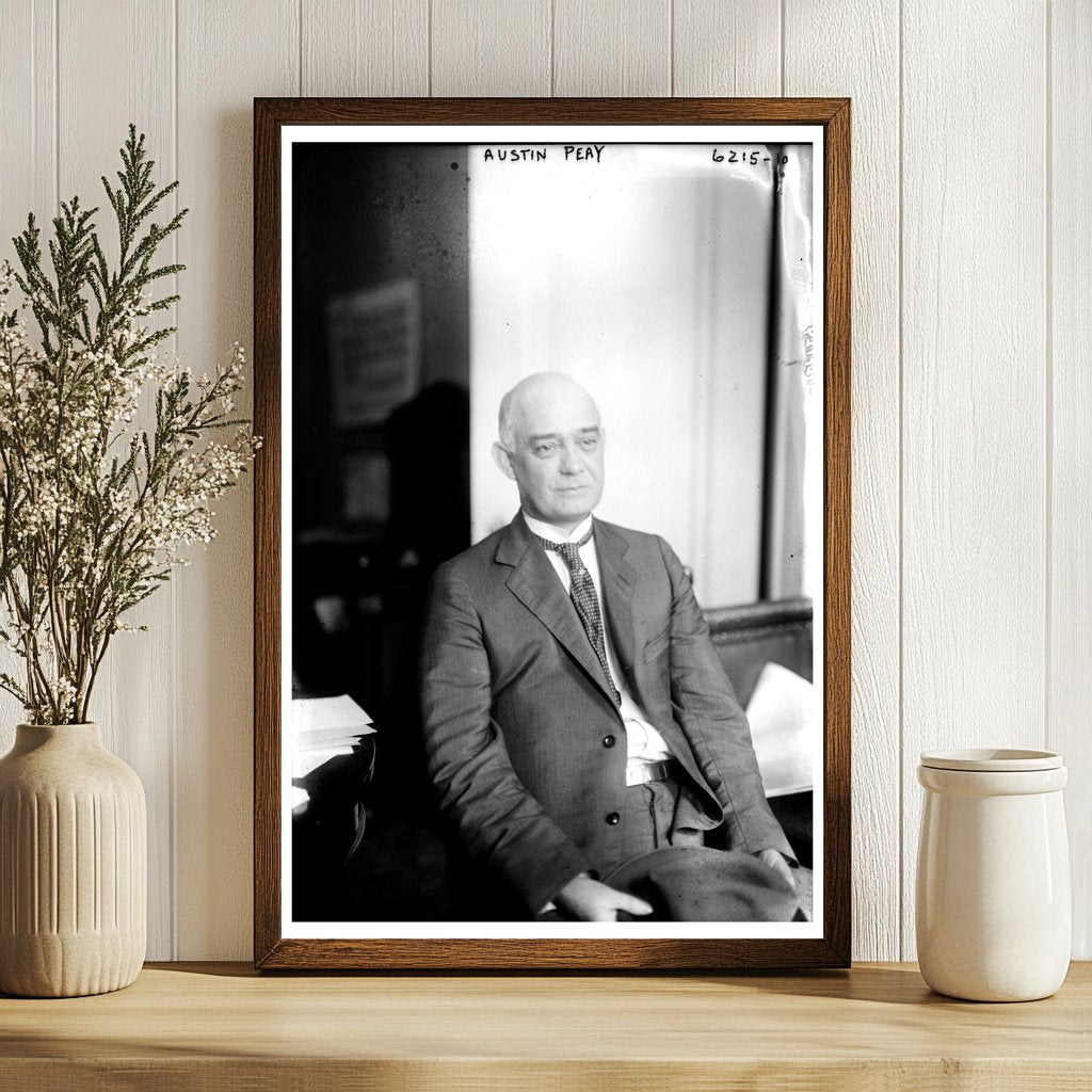 Portrait of Austin Peay: 20th Century Political Leader