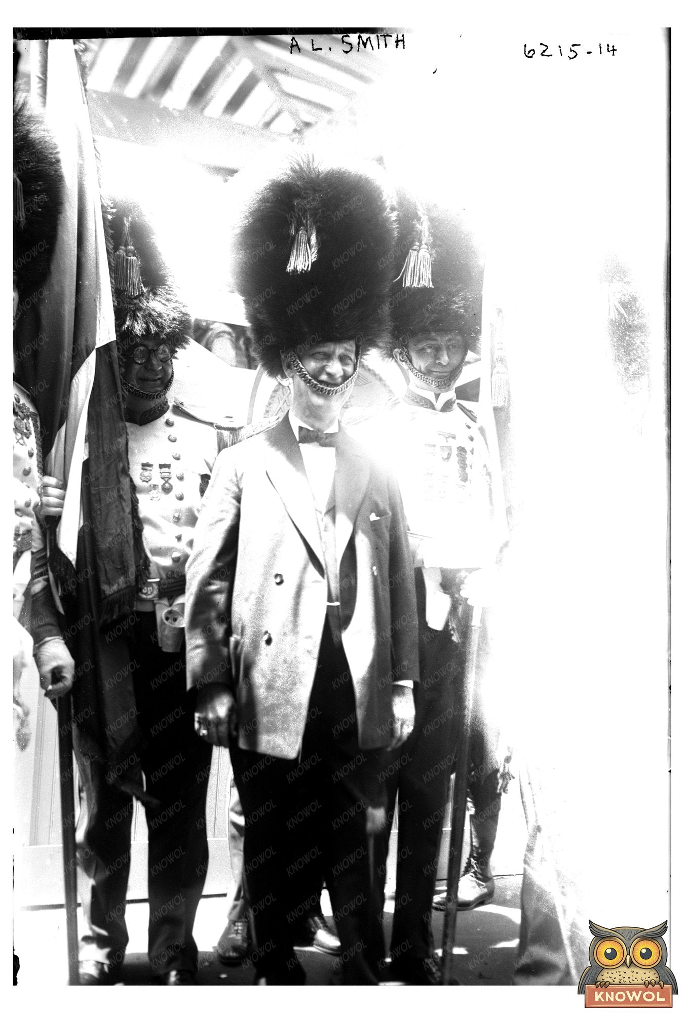 Historic 1924 Image of Al Smiths Political Era