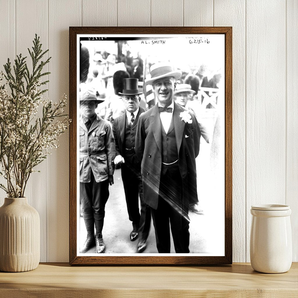 Historic Portrait of Al Smith: New Yorks Trailblazer