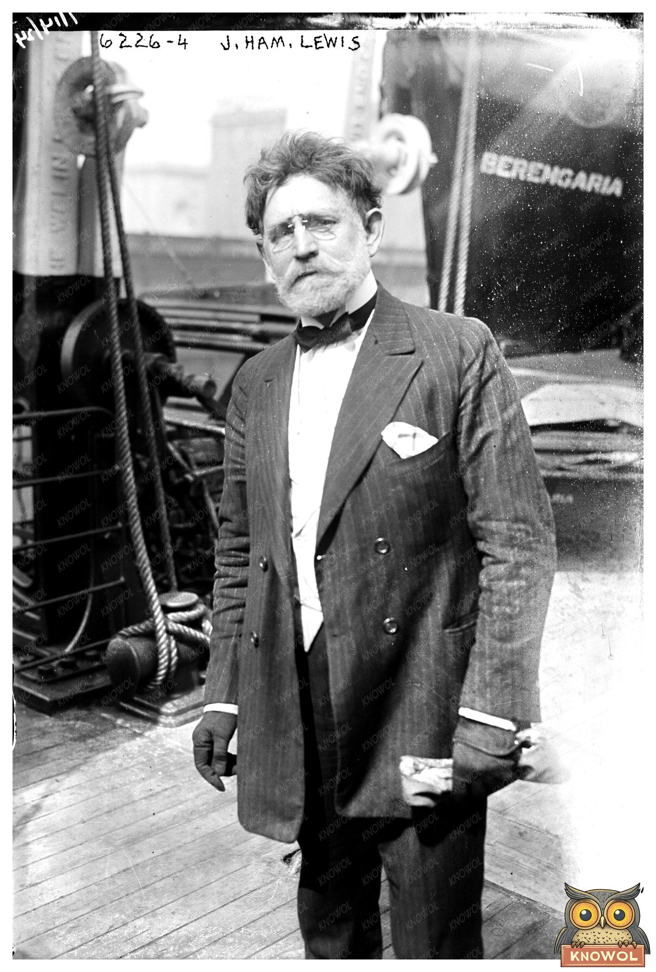 Early 20th-Century Illinois Senator Portrait