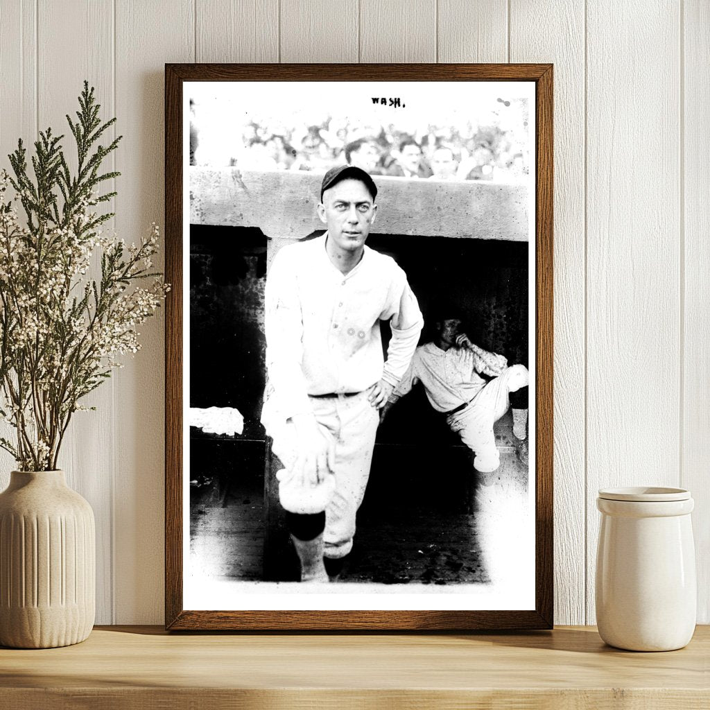 1924 Historic Moment: Washington Senators Pitcher