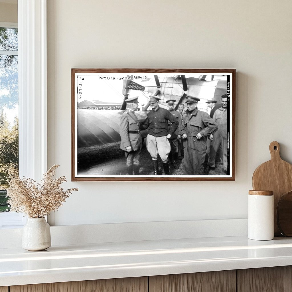 1924 Trio in Historic Glass Negative Portrait