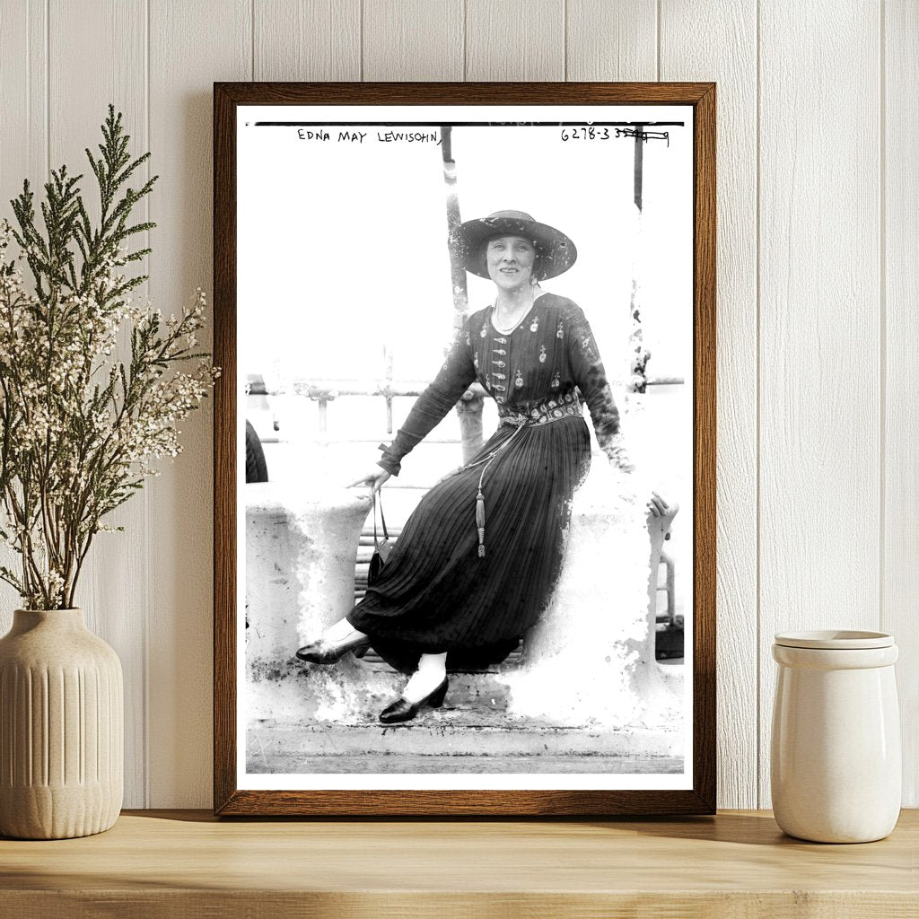 Early 20th Century Theater Icon Edna May Lewisohn