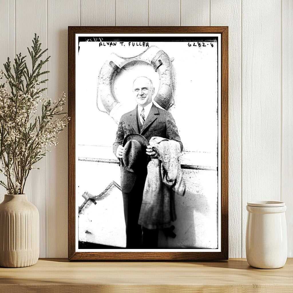 Portrait of a 1920s Massachusetts Governor