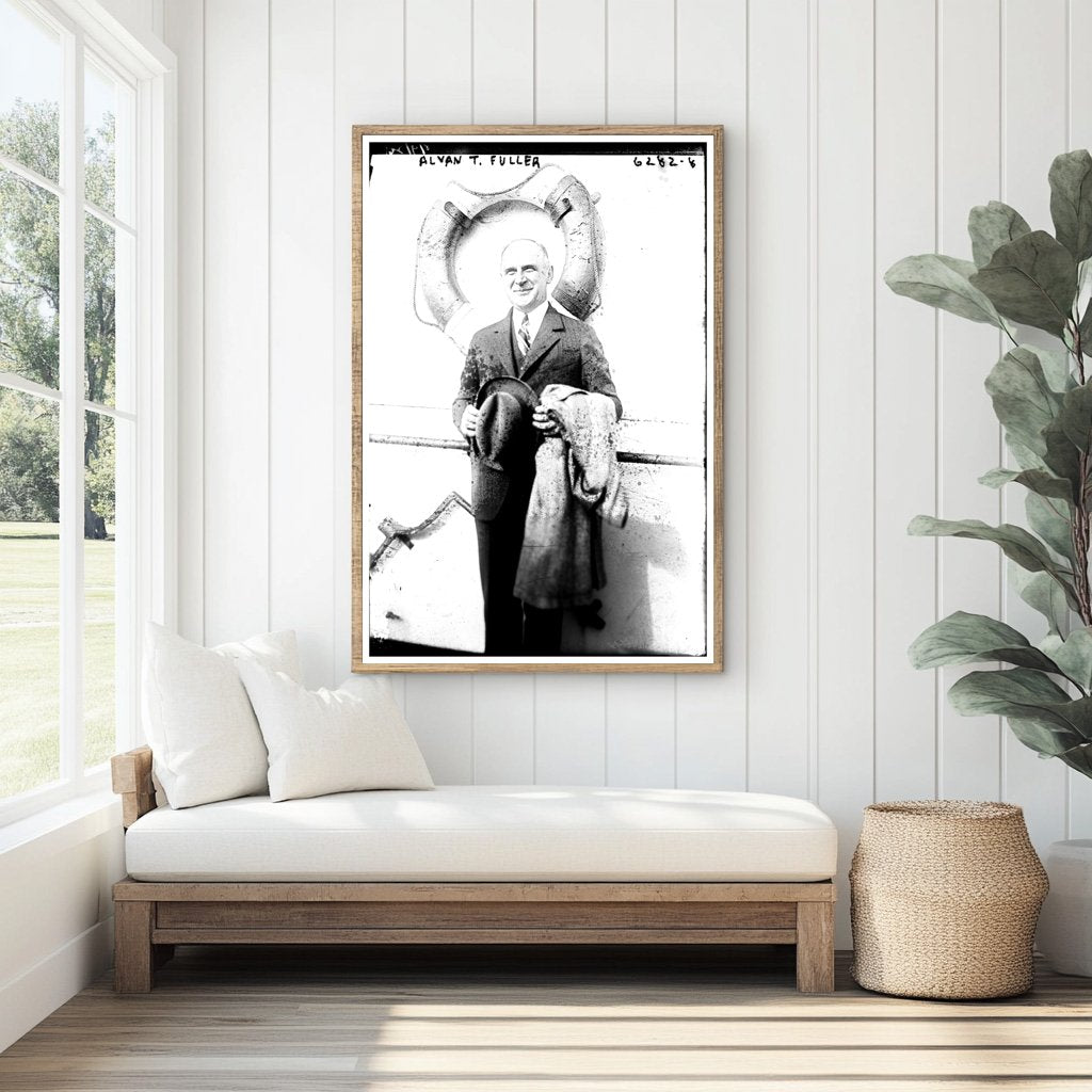 Portrait of a 1920s Massachusetts Governor