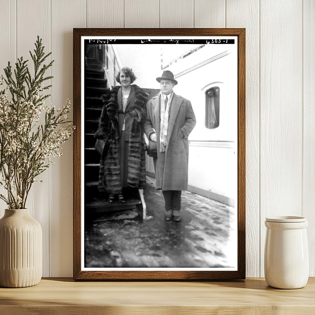 1924 Portrait of a Rising Mezzo-Soprano Couple