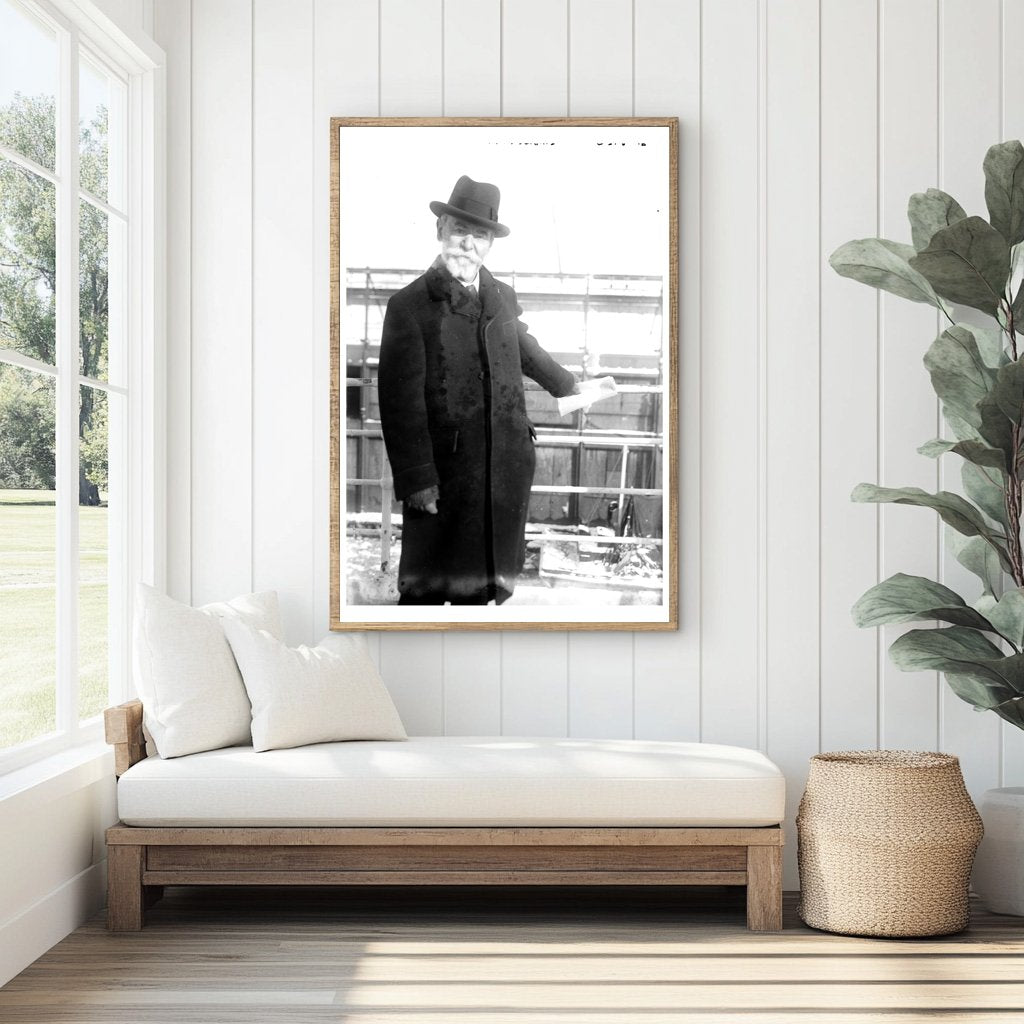 Historic Portrait of a French Diplomat, 1925