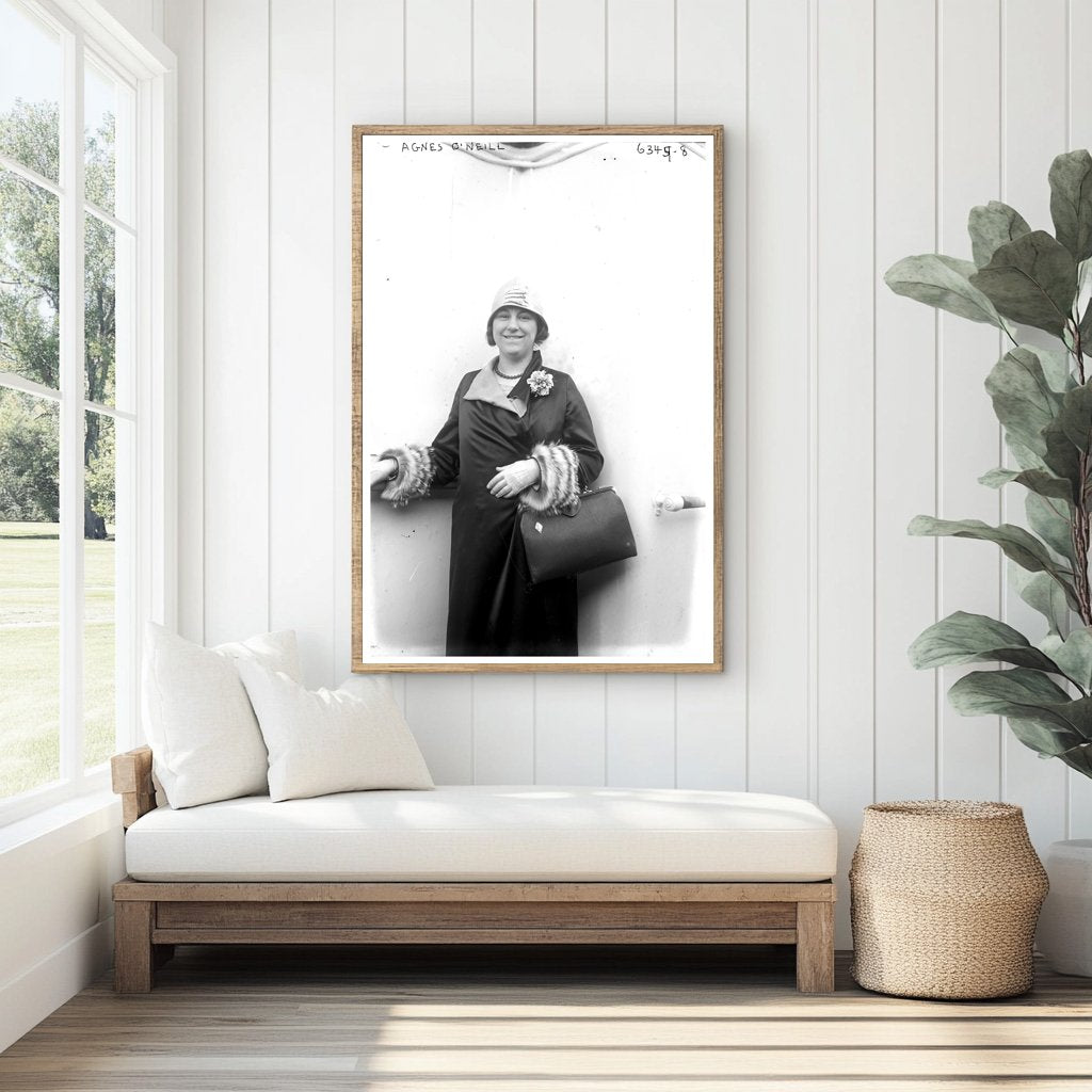 1925 Portrait of Agnes ONeill - Theater Icon