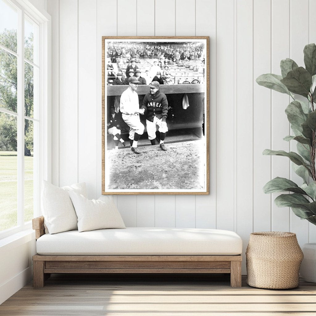 1925 Baseball Legends: Harris & Huggins Unite