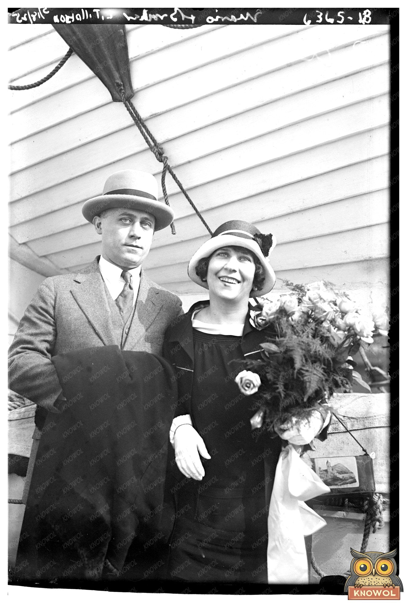 1925 Portrait of Mario with Brother L. Tillotson