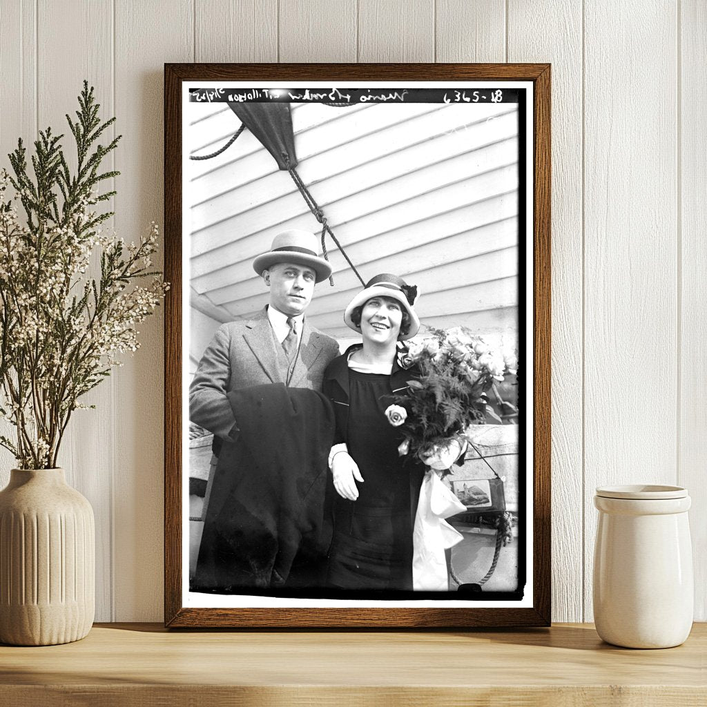 1925 Portrait of Mario with Brother L. Tillotson