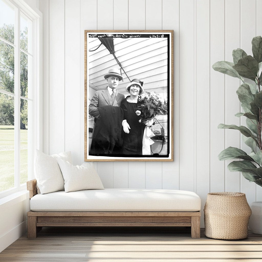 1925 Portrait of Mario with Brother L. Tillotson