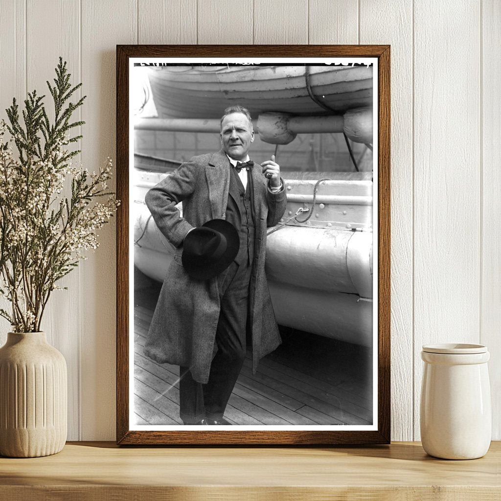 Iconic 1925 Portrait of Opera Legend Feodor Chaliapin