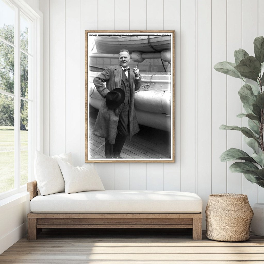 Iconic 1925 Portrait of Opera Legend Feodor Chaliapin