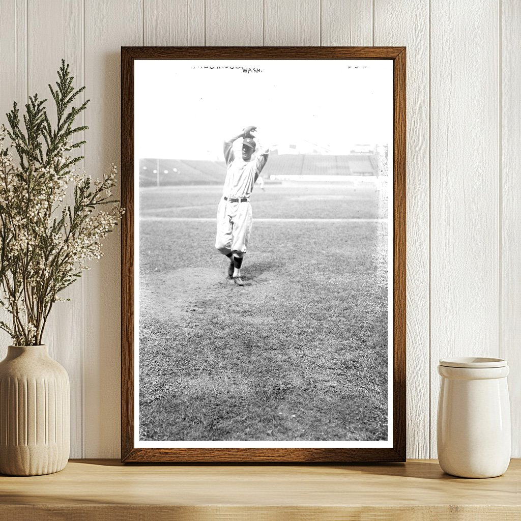 1925 Vintage Baseball Pitcher from Washington, AL