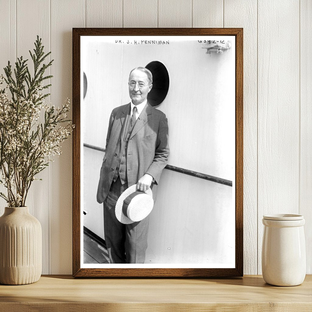 1925 Portrait of a Pioneer in Medicine and Education