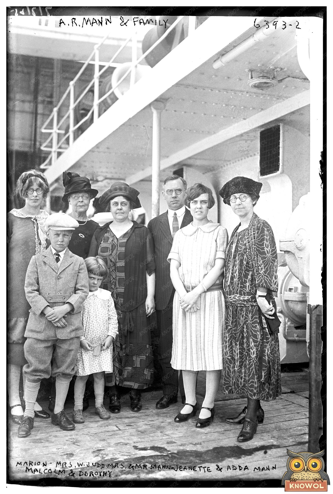 1925 Marion Family Portrait: A.R. Mann Clan Moments