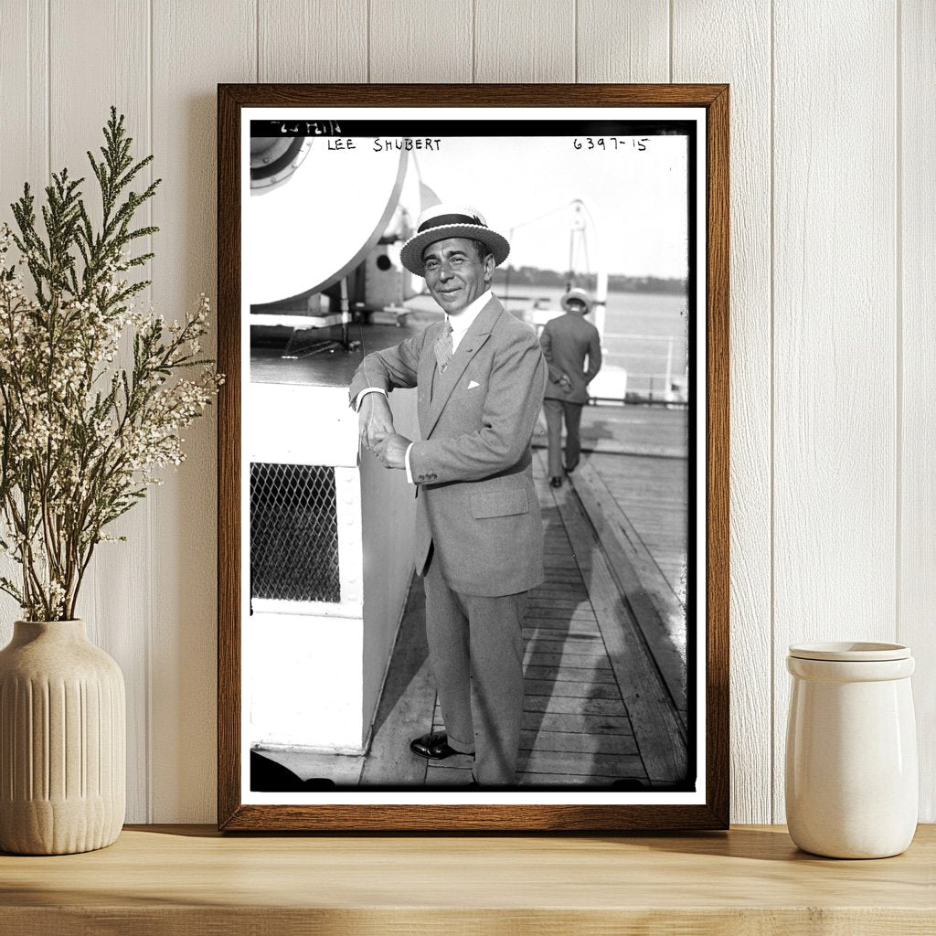 Icon of American Theater: Lee Shubert Portrait