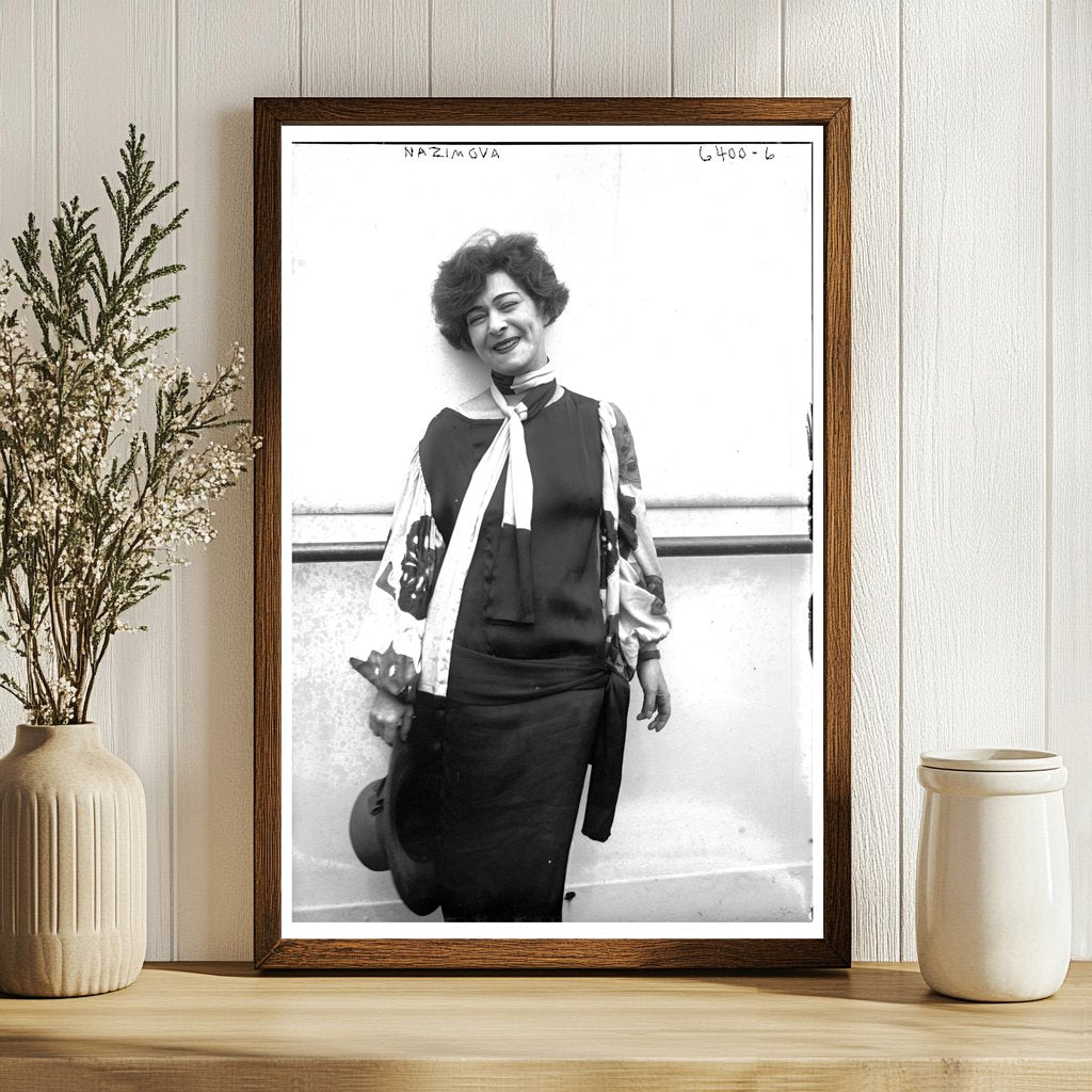 Captivating Portrait of a Theatrical Icon