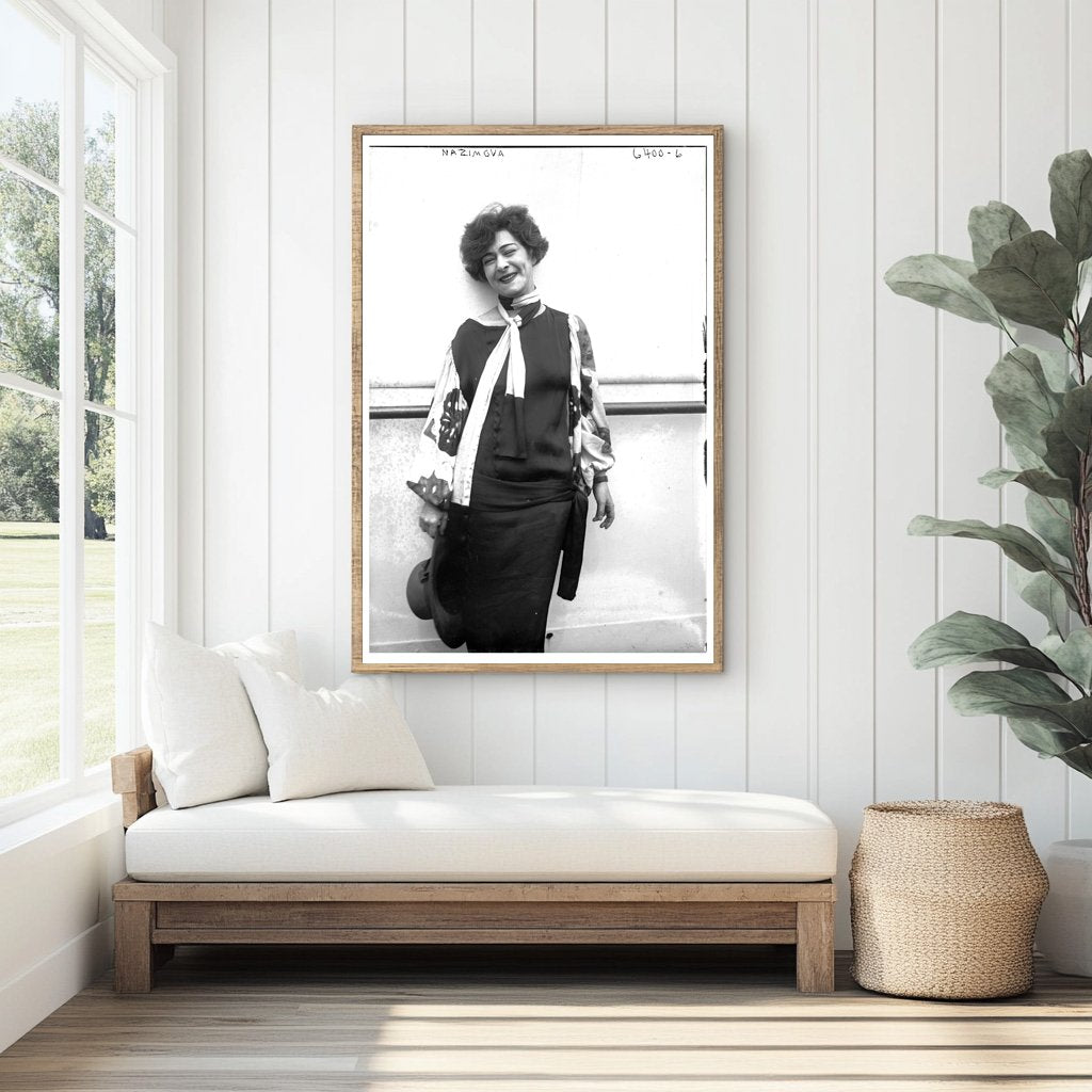 Captivating Portrait of a Theatrical Icon