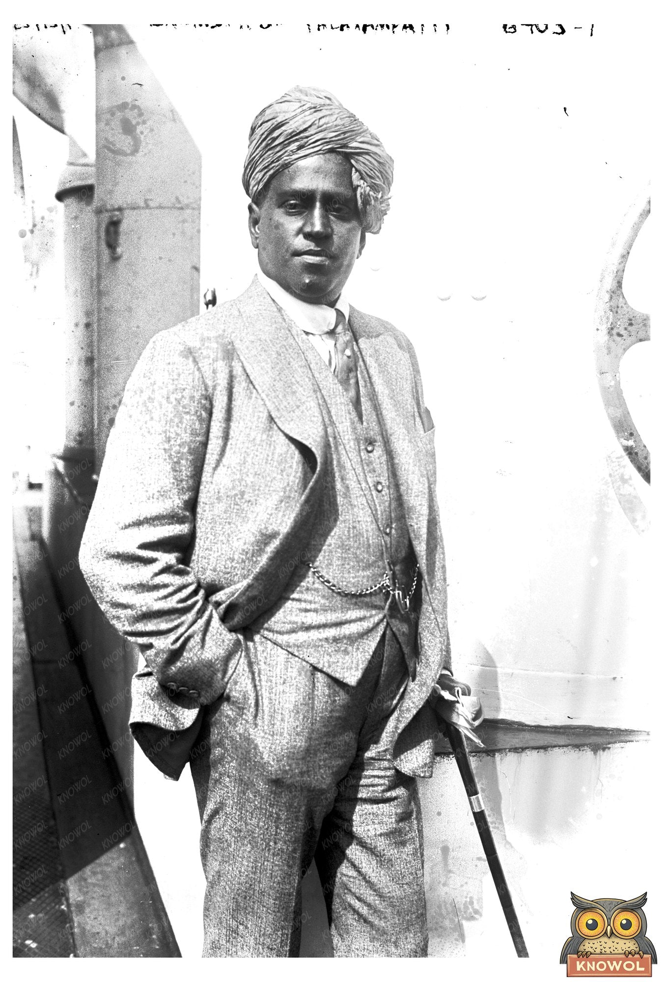 1925 Portrait of Palayampattis Esteemed Zamindar