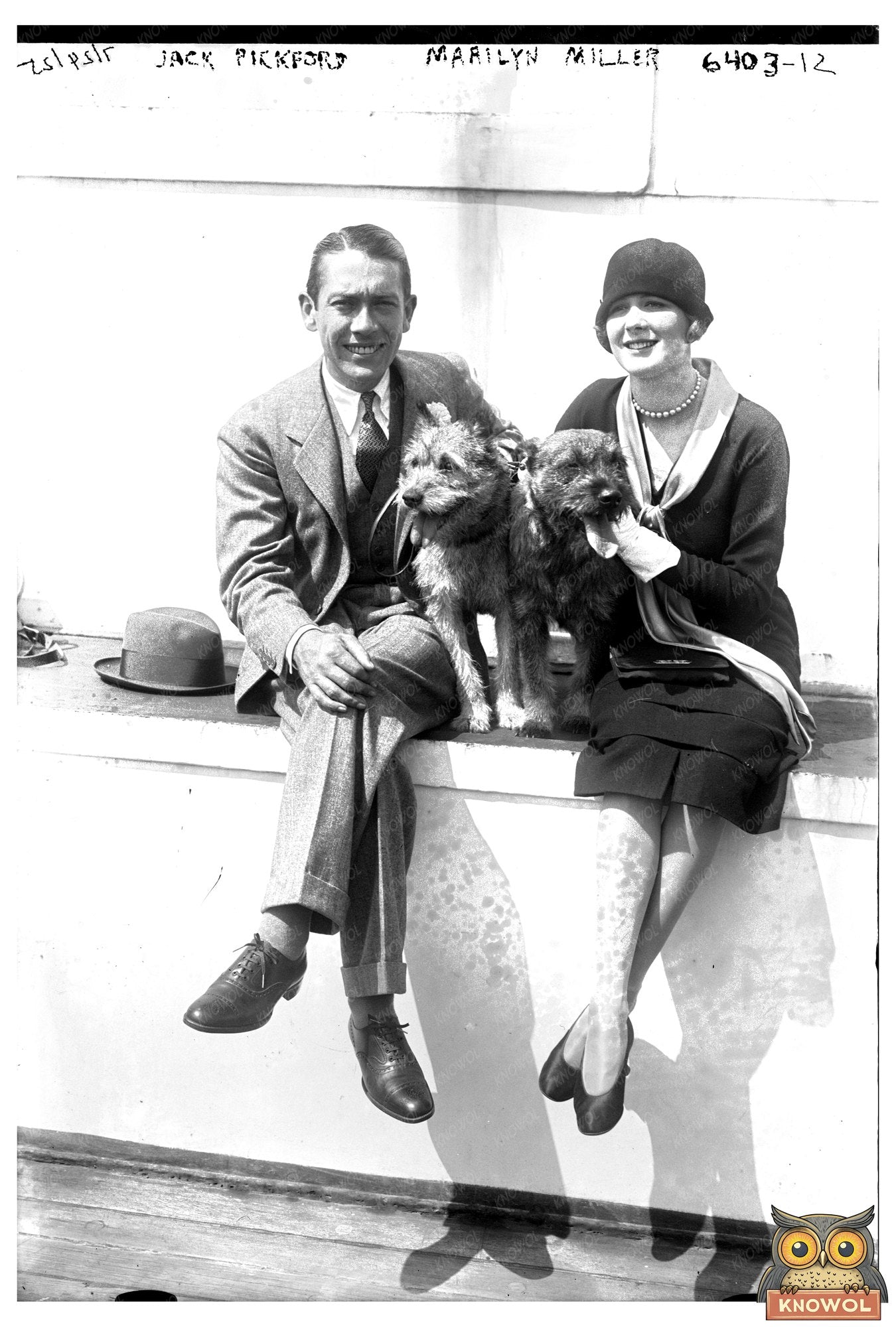 1925 Glamour: Jack Pickford & Marilyn Miller Portrait