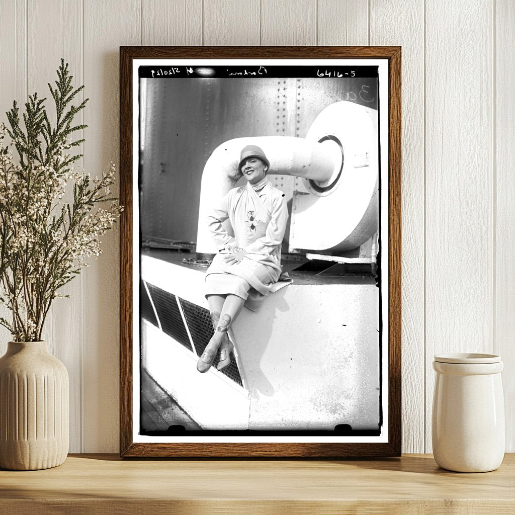 1929 Vintage Capture: Elegance of a Bygone Era