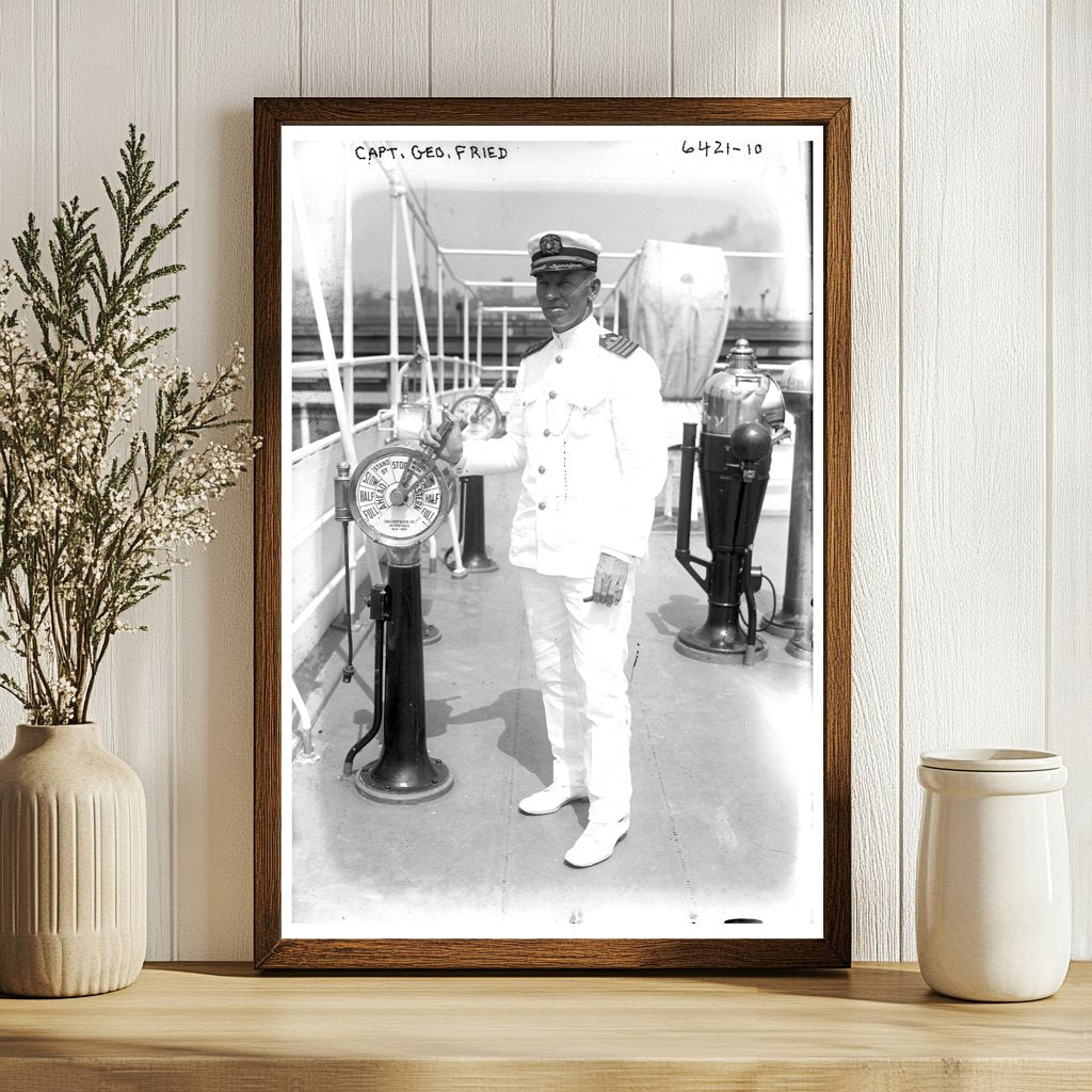 1926 Portrait of Captain George Fried in Uniform