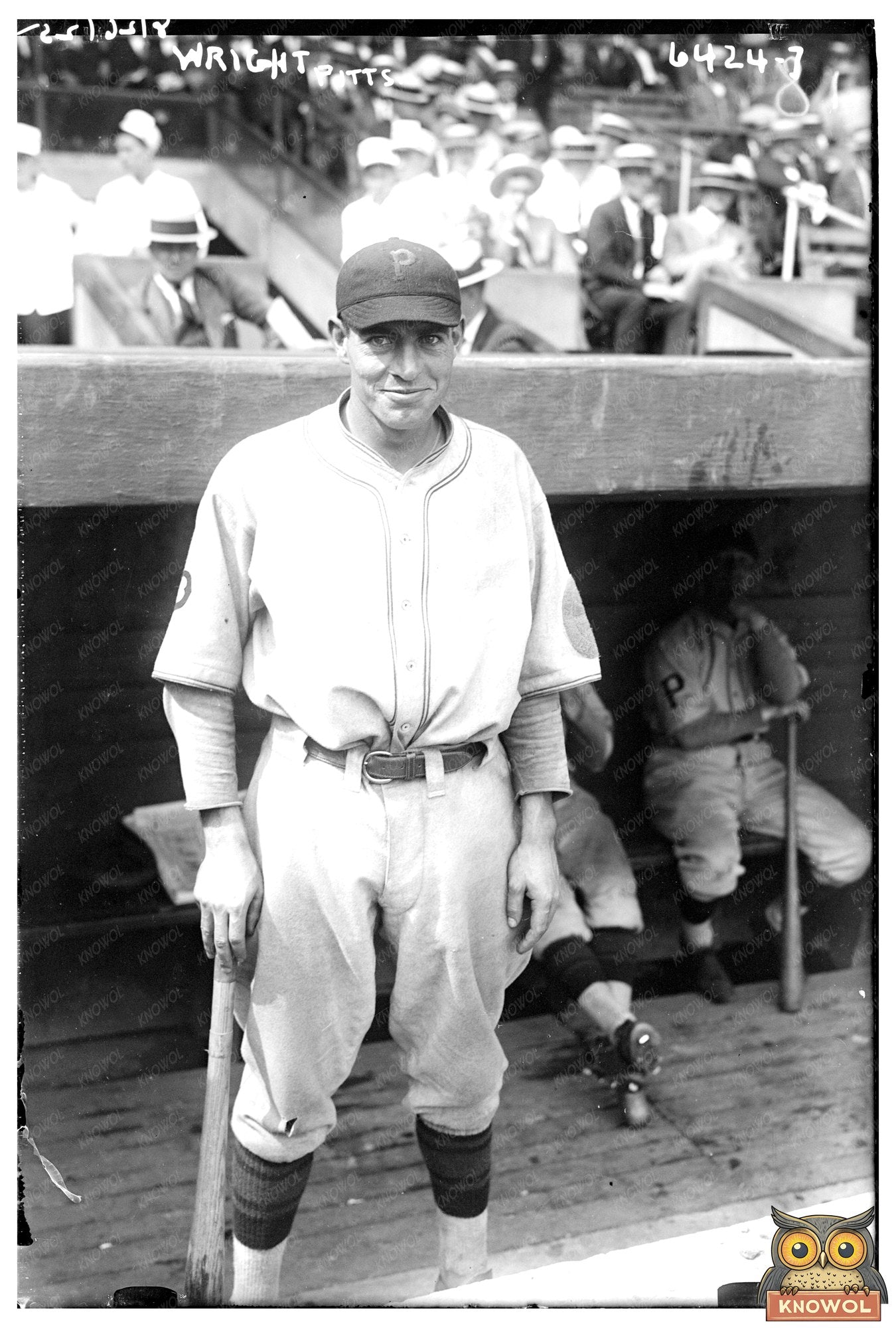 1925 Pittsburgh Pirates Star in Action