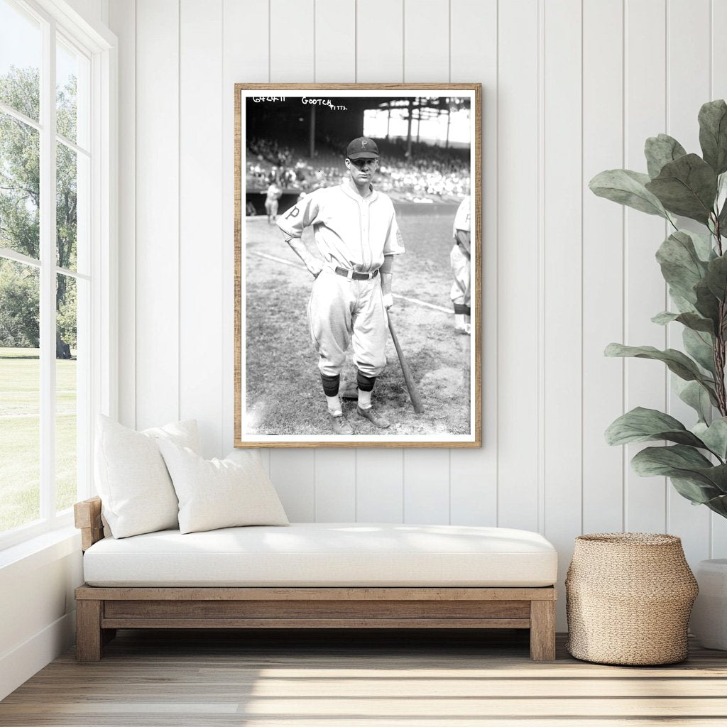 1925 Pittsburgh Pirates Catcher in Action