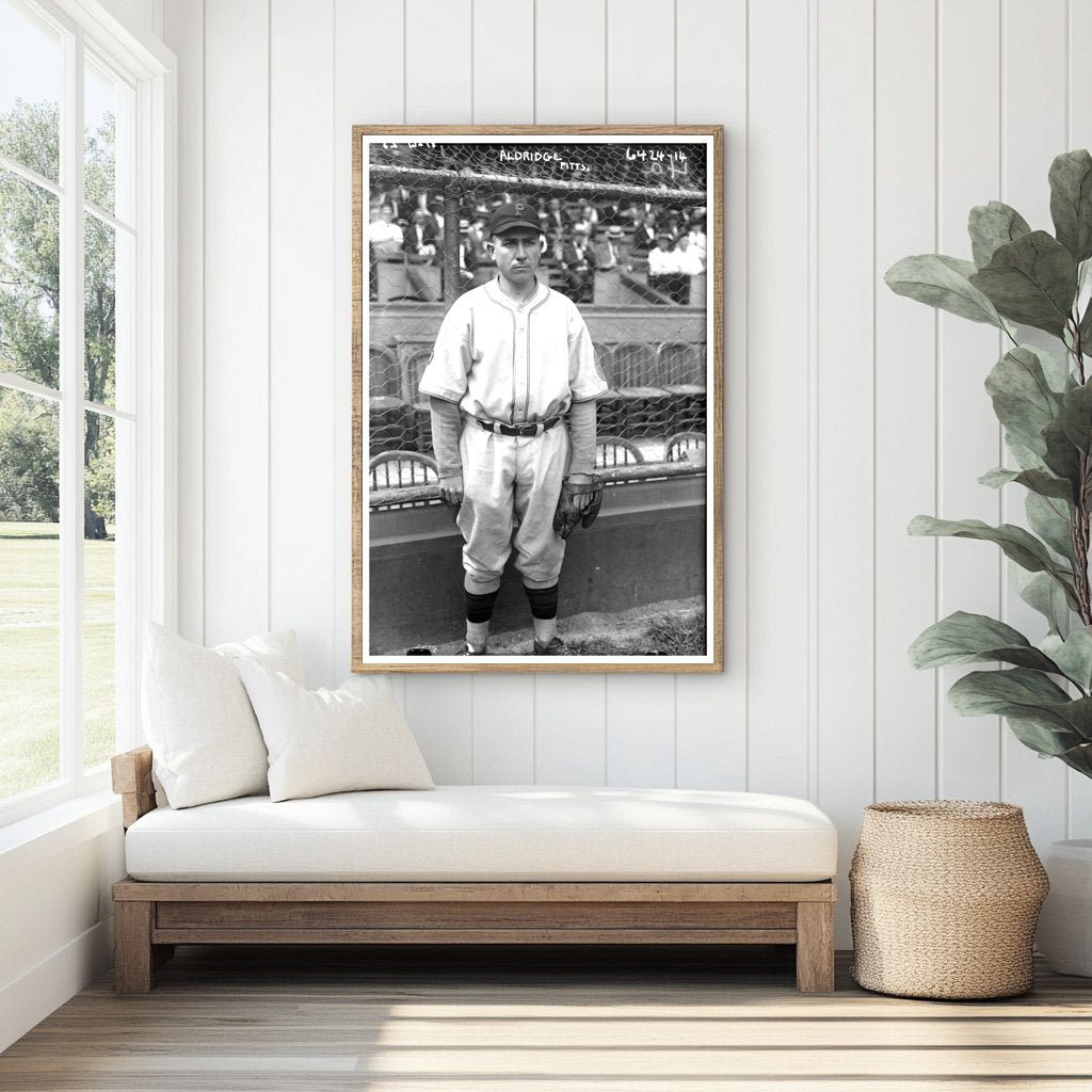 1925 Pittsburgh Pirates Ace Pitcher in Action